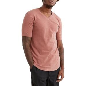 Goodlife Sunfaded Scallop V-Neck T-Shirt Soft Mens XXL New with Tags! Golf